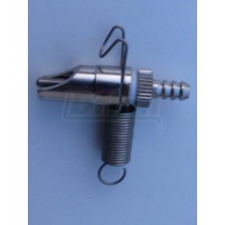 Napáječka pro činčily a zakrslé králíky s nerezovou pružinou