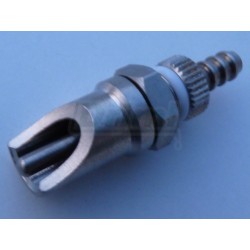 Napáječka s převlečnou maticí stejně jako 10101, bez upínacího plíšku