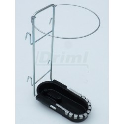 Univerzální napáječka - komplet s nerezovým chráničem - plastová vanička, pozinkovaný držák