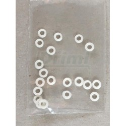 O kroužek 2,4 x 1,3mm ploché silikonové, balení 20 kusů