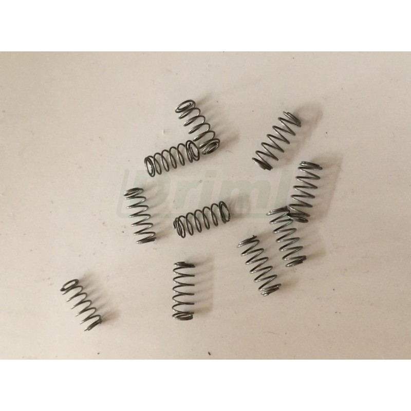 Pružina tlačná soudková 0,32 k 10101, 102, 103, 106, 109 balení 10 kusů