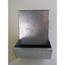 Zásobník na granule a zrno vnitřní 1 l – pozinkovaný plech