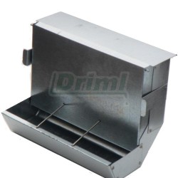 Zásobník na granule a zrno - obsluha zvenčí 2,5 l – pozinkovaný plech