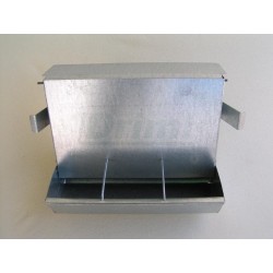 Zásobník na granule a zrno - obsluha zvenčí 2,5 l – pozinkovaný plech