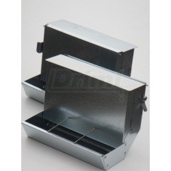 Zásobník na granule a zrno - obsluha zvenčí 2,5 l – pozinkovaný plech