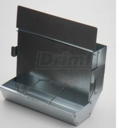 Zásobník na granule a zrno - obsluha zvenčí 2,5 l – pozinkovaný plech