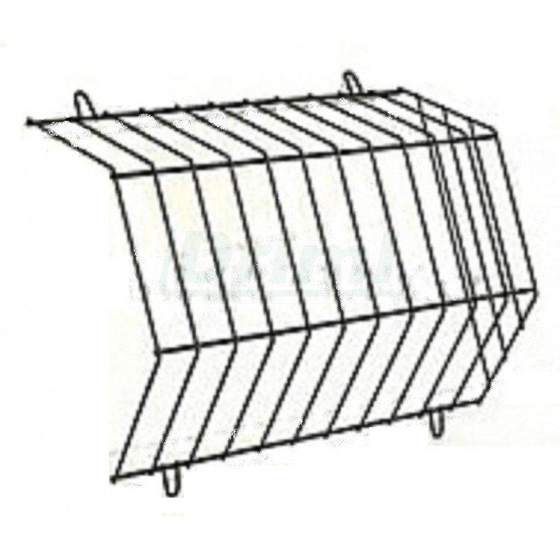 Jesle s bočním plněním,  velké - zinkované