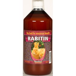 Rabitin 1 l mláďatům ihned po odstavu podporuje imunitu, snižuje úmrtnost. U samců podporuje spermatogenezi.