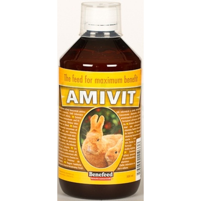 Amivit K 0,5 l Vitamíny, aminokyseliny a L-karnitin,  ( A,D,E,K )