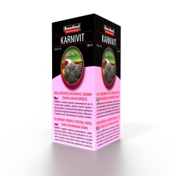 Karnivit  drůbež 0,5 l Přípravek s L-karnitinem k zlepšení kondice a vysoké užitkovosti, podporuje využitelnost živin