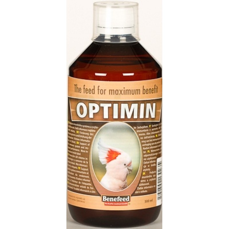 Optimin exoti 0,5 l Optimin je komplex vysoce účinných minerálních látek v tekuté formě