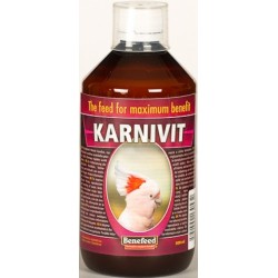 Karnivit exot 0,5 l Pro kvalitní snůšku, úspěšný odchov, zvýšení imunity a vitality