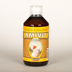 Amivit exoti 0,5 l Vysoce účinná dotace aminokyselin a vitamínů, při zvýšeném infekčním tlaku