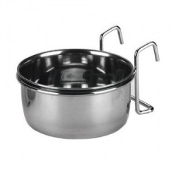 Nerez miska 900 ml, držák s háčky na uchycení