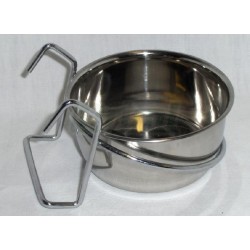 Nerez miska 900 ml, držák s háčky na uchycení