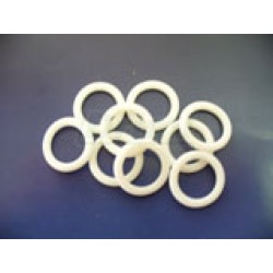 O kroužek silikon bílý 10,6x2,3 mm 30 109, 30 327