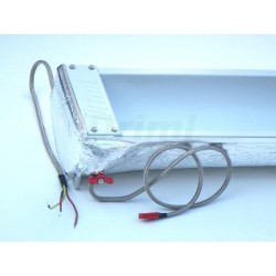 Vyhřívaná žlabová napáječka 12 l, 230V, 115 W, ovce, skot, koně