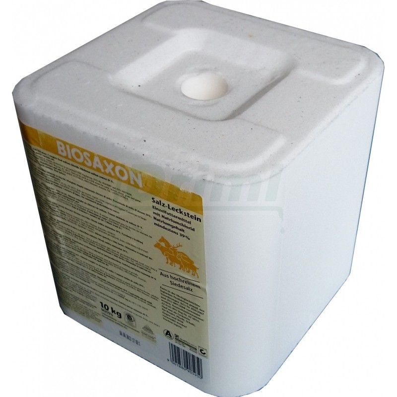 Liz solný SOLSEL/BIOSAXON pro dobytek, ovce, kozy, lesní zvěř 10 kg.