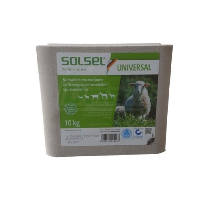 Liz minerální SOLSEL UNIVERSAL 10 kg -se selenem, bez mědi