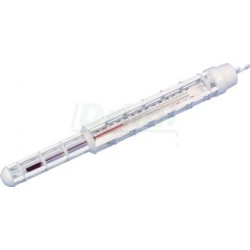 Teploměr na mléko, výrobu sýrů,  paření drůbeže atd s plastovým obalem