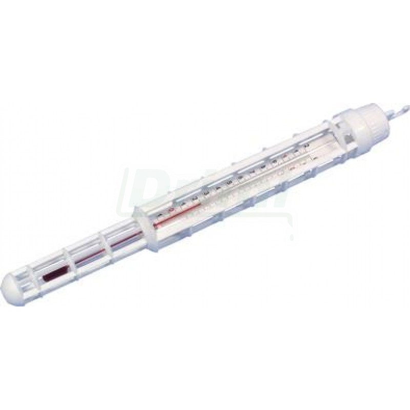 Teploměr na mléko, výrobu sýrů,  paření drůbeže atd s plastovým obalem