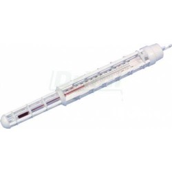 Teploměr na mléko, výrobu sýrů,  paření drůbeže atd s plastovým obalem