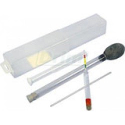 Mlezivoměr - set 3ks, jednoduché zjišťování plnohodnotného mléka, v plastové kazetě