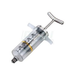 Injekční stříkačka nylon LL 30ml s kovovou rukojetí