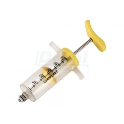 Stříkačka nylon LL 50ml, plastová rukojeť