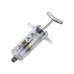 Stříkačka nylon LL 50ml, plastová rukojeť