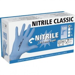 Rukavice vet. NITRILE CLASSIC, délka 24 cm, 4 mil.100ks