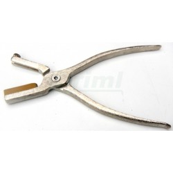 Tetovací kleště přímé 4 mm - DRIML- 7 znaků - pro zakrslé králíky, štěňata