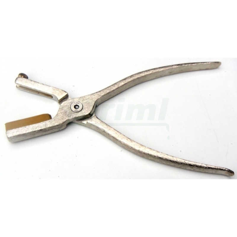 Tetovací kleště přímé 4 mm - DRIML- 7 znaků - pro zakrslé králíky, štěňata