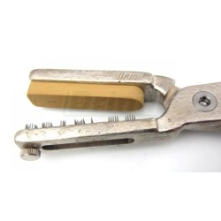 Tetovací kleště přímé 7 mm - DRIML - 7 znaků - pro králíky, selata