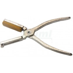 Tetovací kleště přímé 7 mm - DRIML - 7 znaků - pro králíky, selata