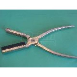 Tetovací kleště přímé 10 mm - DRIML - 7 znaků - pro velká plemena králíků, selata