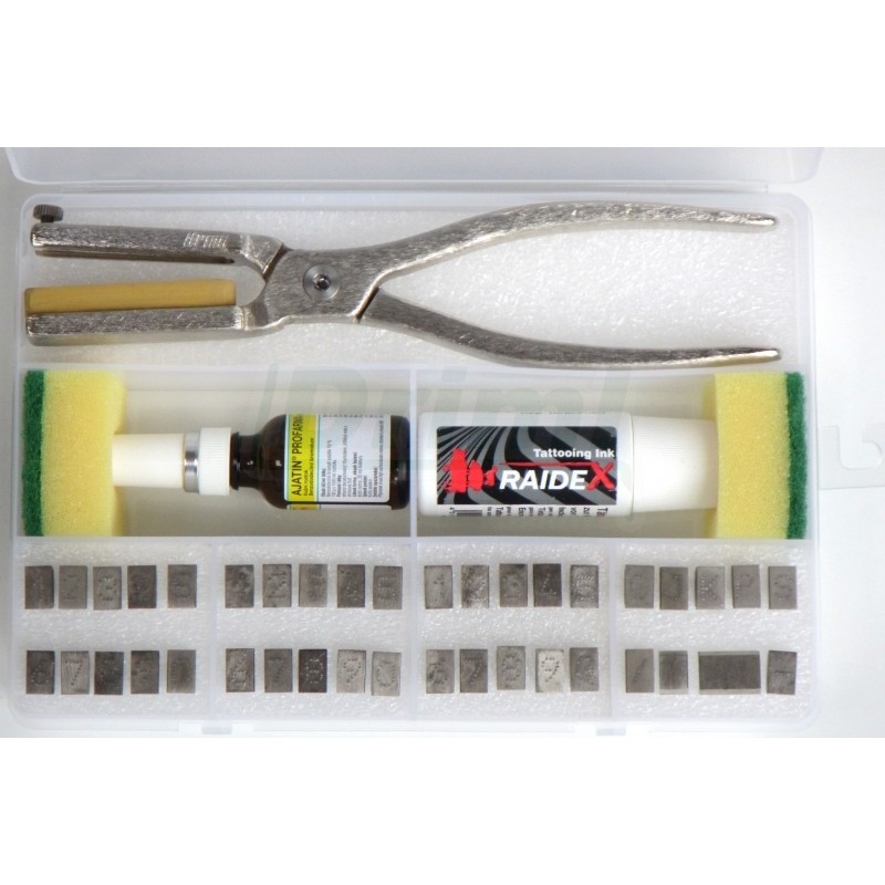 Tetovací sada 10 mm - kazeta