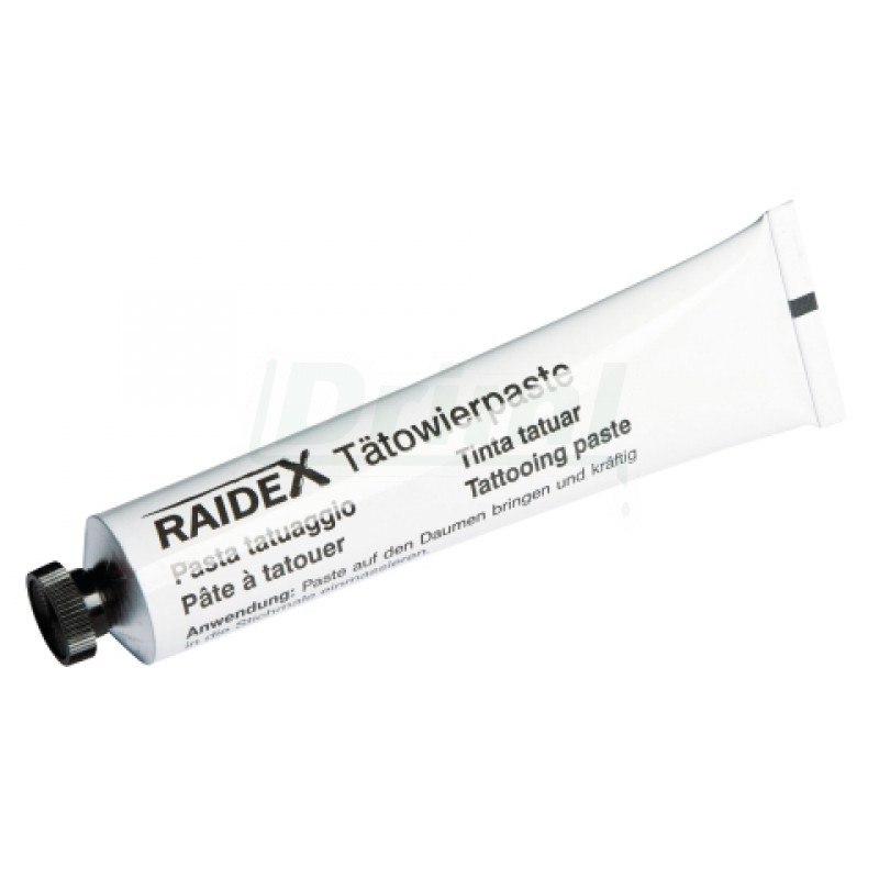 Tetovací barva orig. RAIDEX tuba 60 g černá
