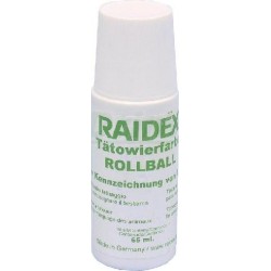 Tetovací barva orig. RAIDEX ROLL-ON 65 g zelená