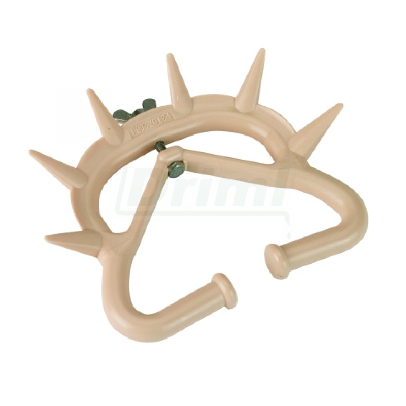 Kruh proti sání MÜLLER - upevnění do nosní chrupavky - velký hnědý