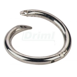 Kruh nosní, otočný, nerez, průměr 59mm