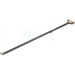 Vodící tyč, 145cm, s D rukojetí a háčkem se zajištěním