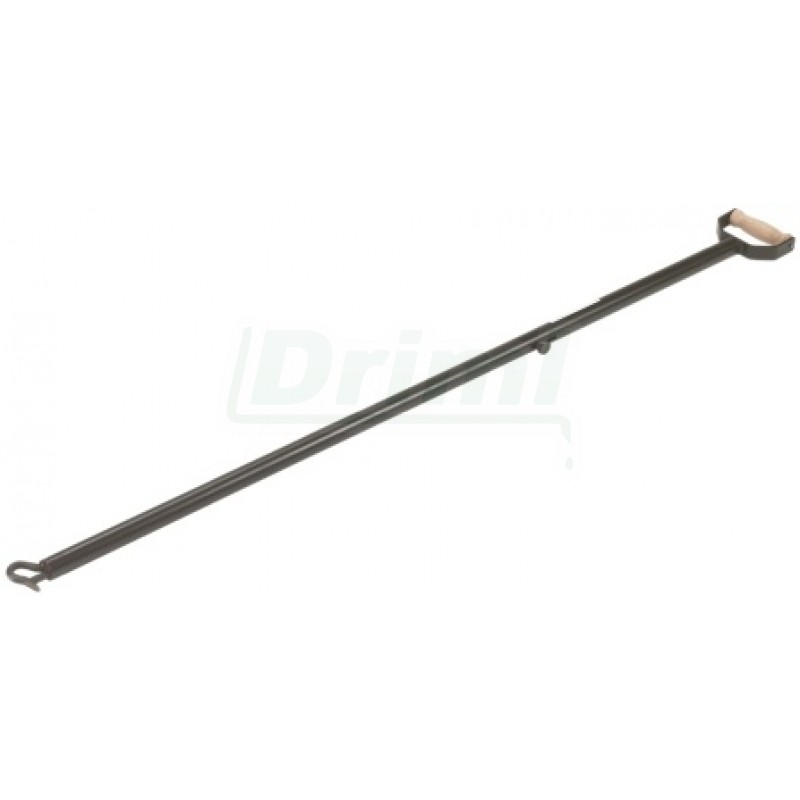 Vodící tyč, 145cm, s D rukojetí a háčkem se zajištěním