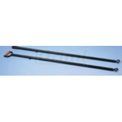 Vodící tyč, 145cm, s D rukojetí a háčkem se zajištěním