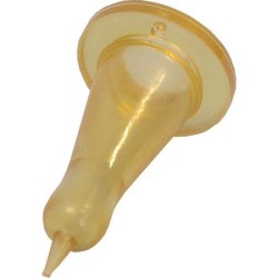 Dudlík silikonový se špičkou a širokou základnou