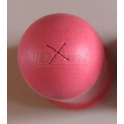 Dudlík gumový super červený 125 mm