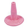 Dudlík miskový gumový růžový jednoduchý