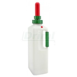 Láhev pro telata 3 l GEWA, cejchovaná, s madlem ve hraně, dvojité šroubení