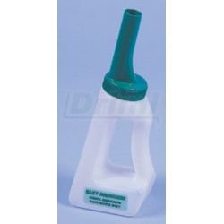 Láhev krmná-EASY Drencher pro telata, 1,2 l, plast, s držákem, široký otvor, náustek 12cm