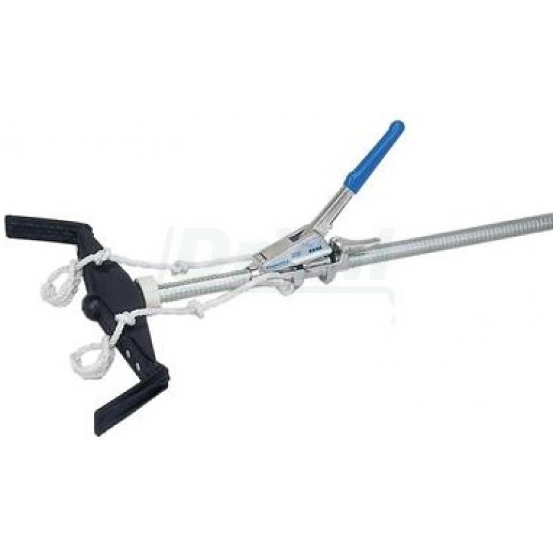 Porodní páka, mechanika 2020, s plast. opěrkami, pozink. tyč RHEINTECHNIK